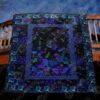 Dragonfly By Night Quilt Blanket Tt99  Quilt